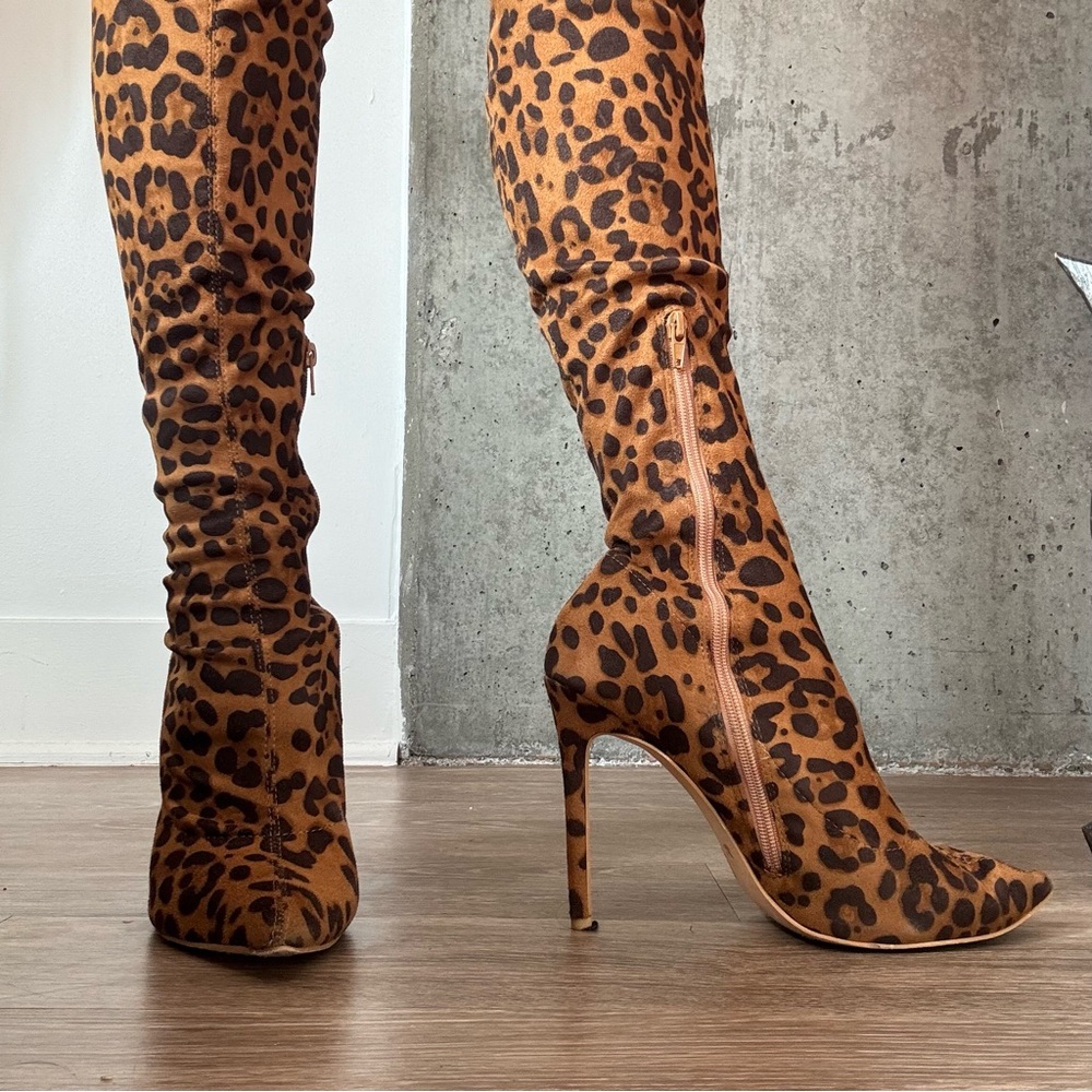 Leopard boots - Picture 6 of 10